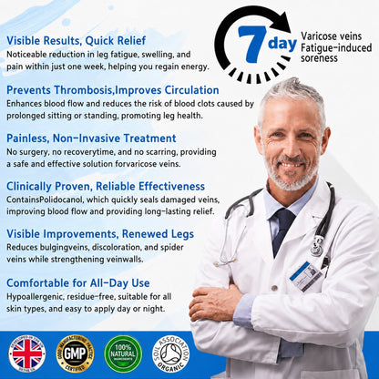 🦵DR.Fachmer® Vein Ease Microneedle Care Patch(For Spider Veins, Varicose Veins, Swelling & Leg Fatigue) - Last Day Promotion 50% OFF