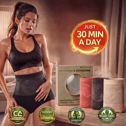 ✅ Official Brand Store | 💌 GFOUK® 2026 Moringa & Berberine 4-in-1 Micro-Particle Sculpting & Fat-Burning Shorts