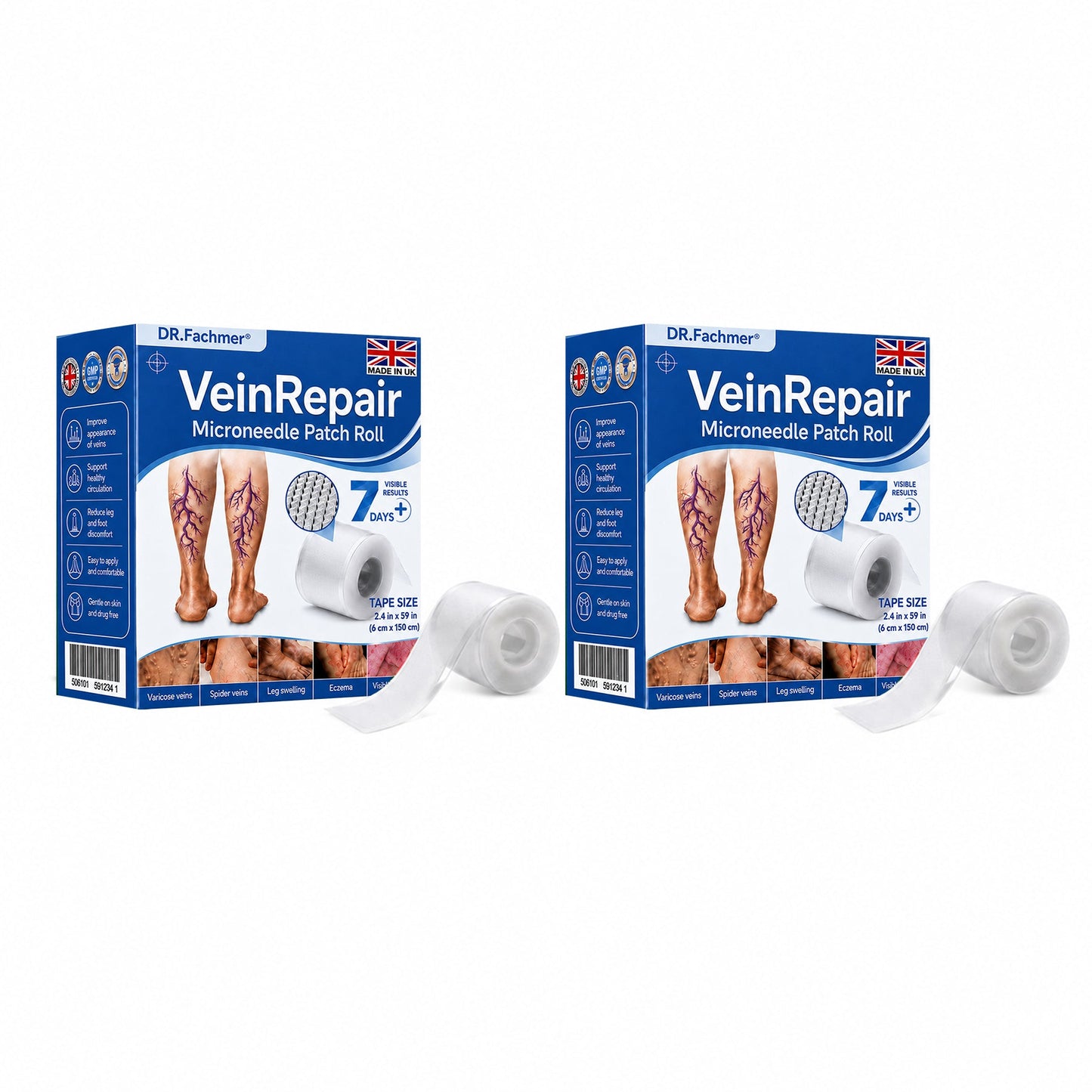 🦵DR.Fachmer® Vein Ease Microneedle Care Patch(For Spider Veins, Varicose Veins, Swelling & Leg Fatigue) - Last Day Promotion 50% OFF