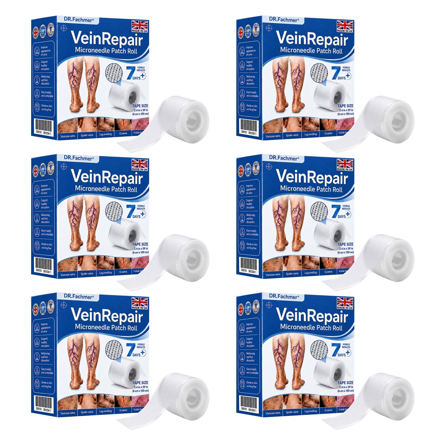 🩹DR.Fachmer® Vein Ease Microneedle Care Patch(For Spider Veins, Varicose Veins, Swelling & Leg Fatigue) - Last Day Promotion 50% OFF