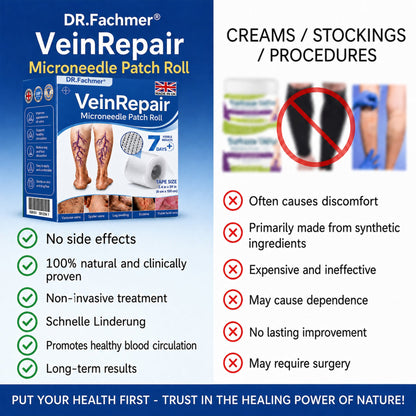 🦵DR.Fachmer® Vein Ease Microneedle Care Patch(For Spider Veins, Varicose Veins, Swelling & Leg Fatigue) - Last Day Promotion 50% OFF